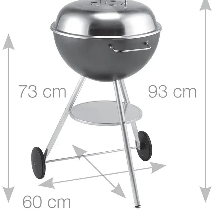 Martinsen 1000 Kettle BBQ – Large Stainless-Steel Charcoal Grill