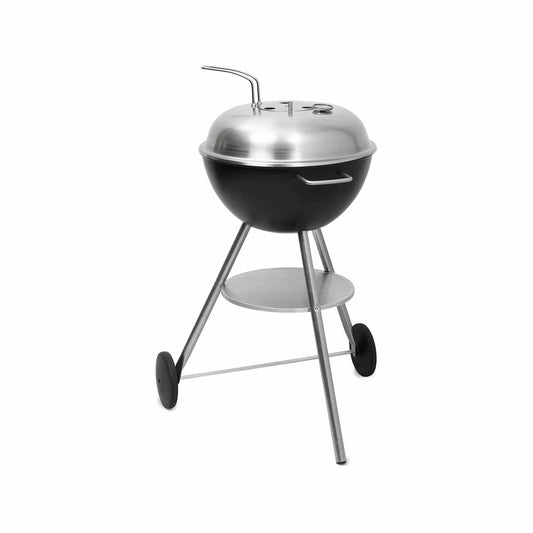 Martinsen 1600 Kettle BBQ – Compact Stainless-Steel Portable Charcoal Grill