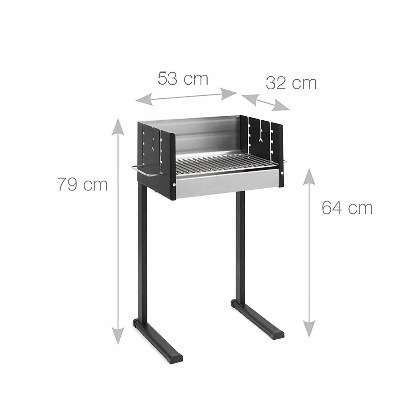 Martinsen 7000 Charcoal Barbecue – Versatile Stainless Steel Grill