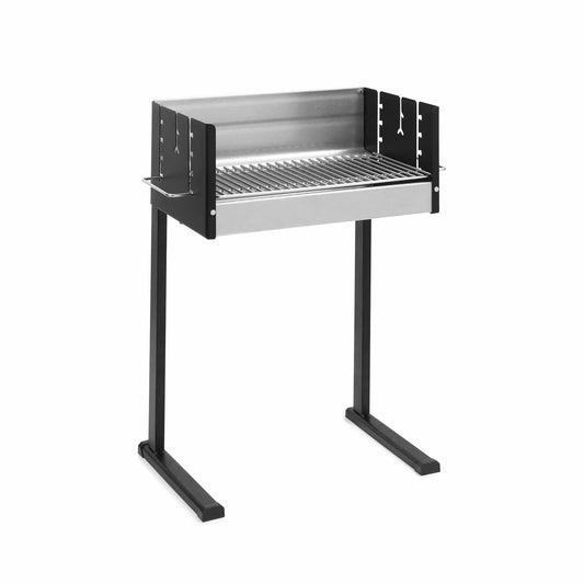 Martinsen 7100 Charcoal Barbecue Grill – Height-Adjustable Stainless-Steel Grid