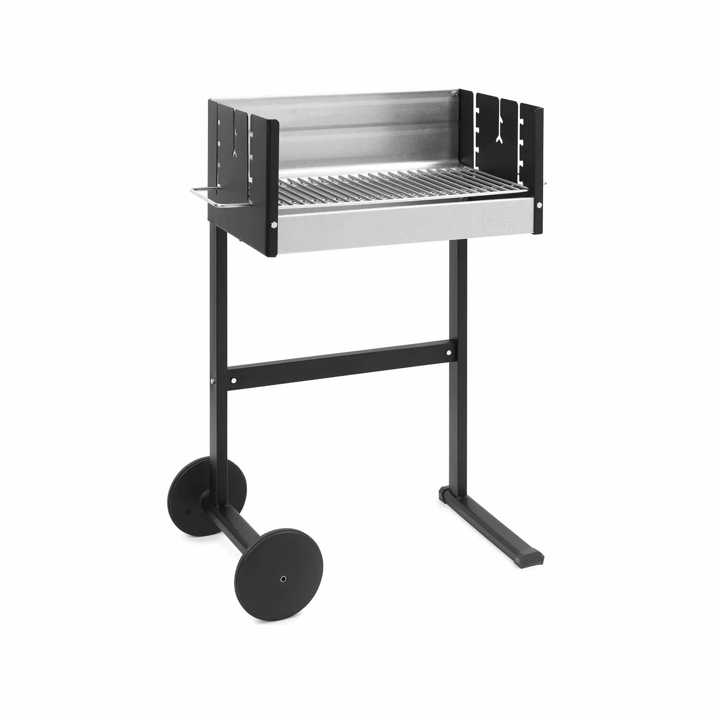 Martinsen 7200 Charcoal Barbecue Grill – Height-Adjustable Stainless-Steel Grid