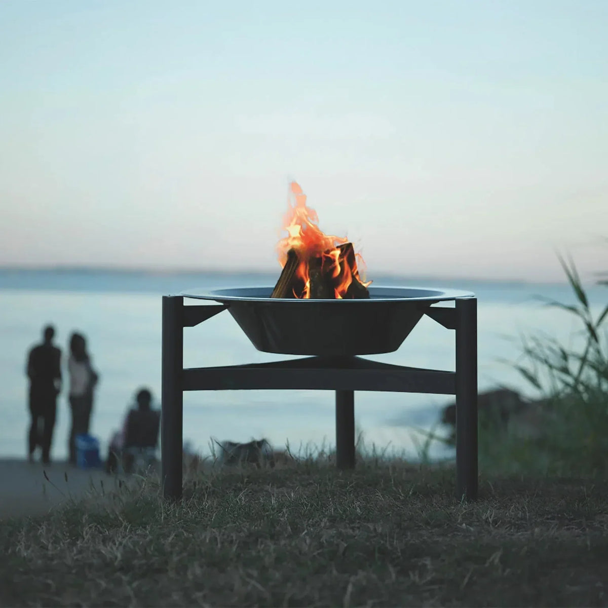 Martinsen 9000 Fire Pit & BBQ – Stainless Steel Outdoor Fireplace (Without Grid)
