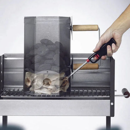 Martinsen BBQ Charcoal Starter – Fast-Heating Aluminised Steel