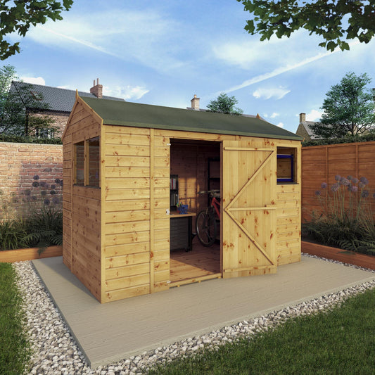 Mercia 10x6 Modular Shiplap Apex - Windowless