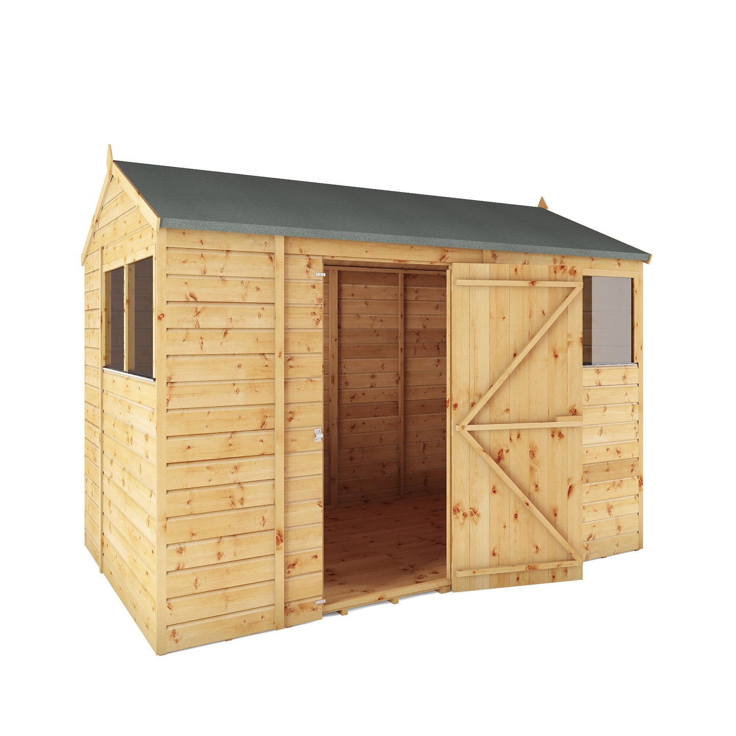 Mercia 10x6 Modular Shiplap Apex - Windowless