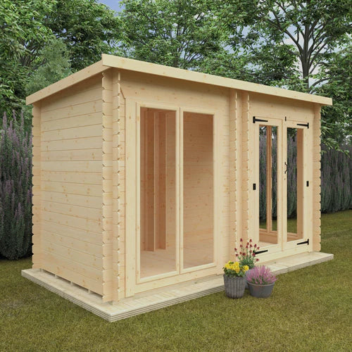 12x6 Astoria Flex 19mm Log Cabin