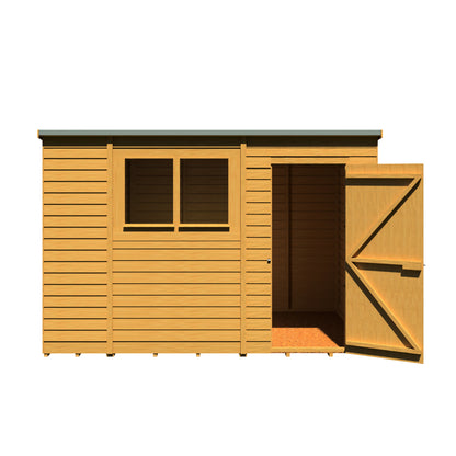 Shire Overlap Double Door Pent 10x6 D/D