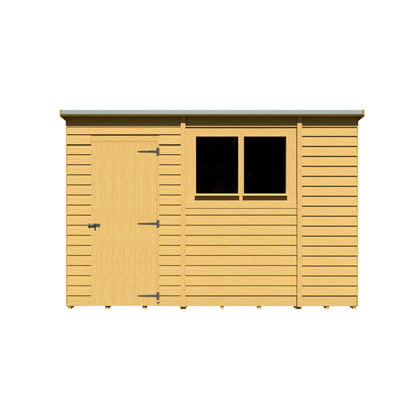 Shire Overlap Double Door Pent 10x6 D/D