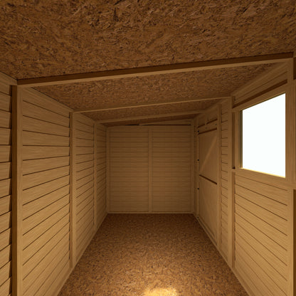Shire Overlap Double Door Pent 10x6 D/D