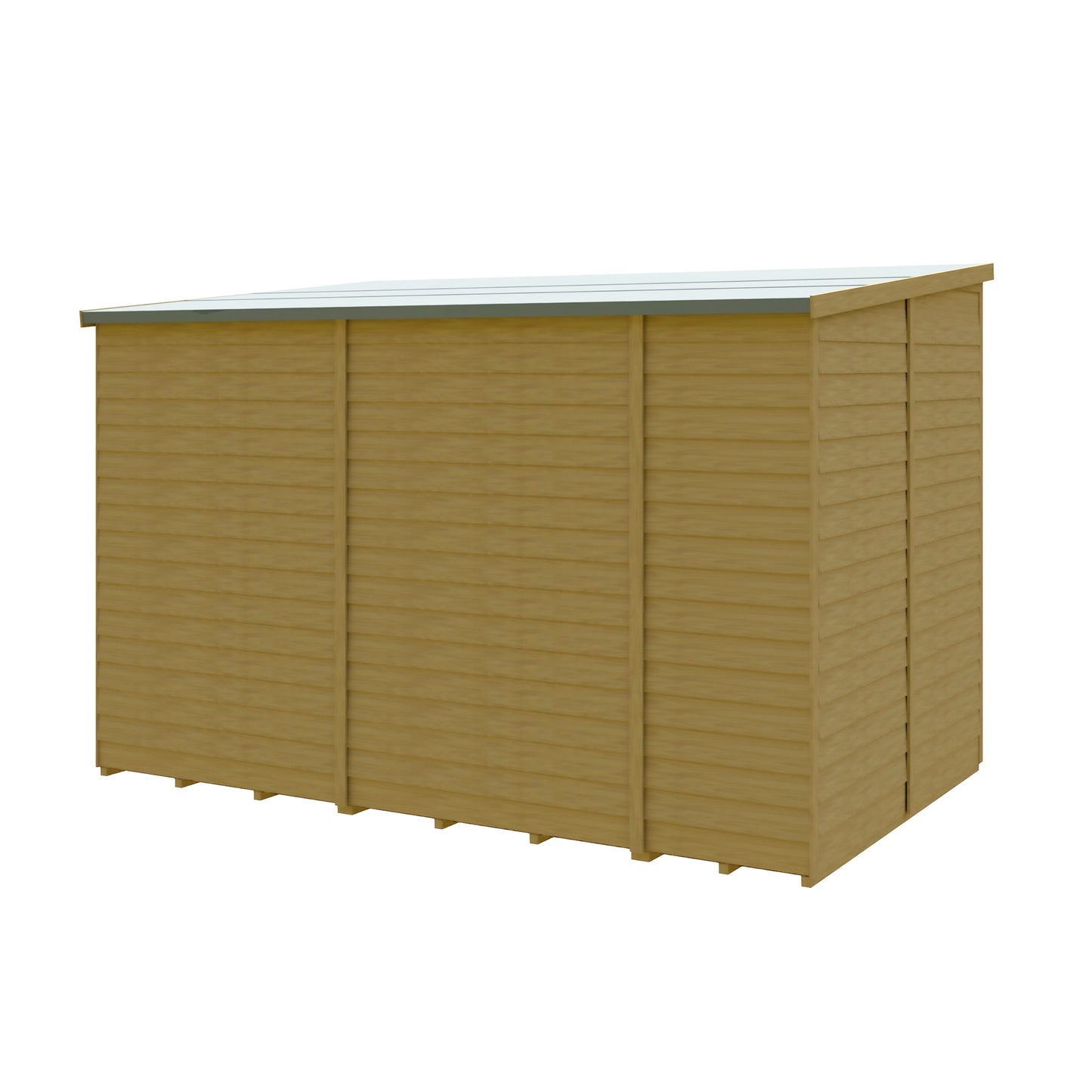 Shire Overlap Double Door Pent 10x6 D/D