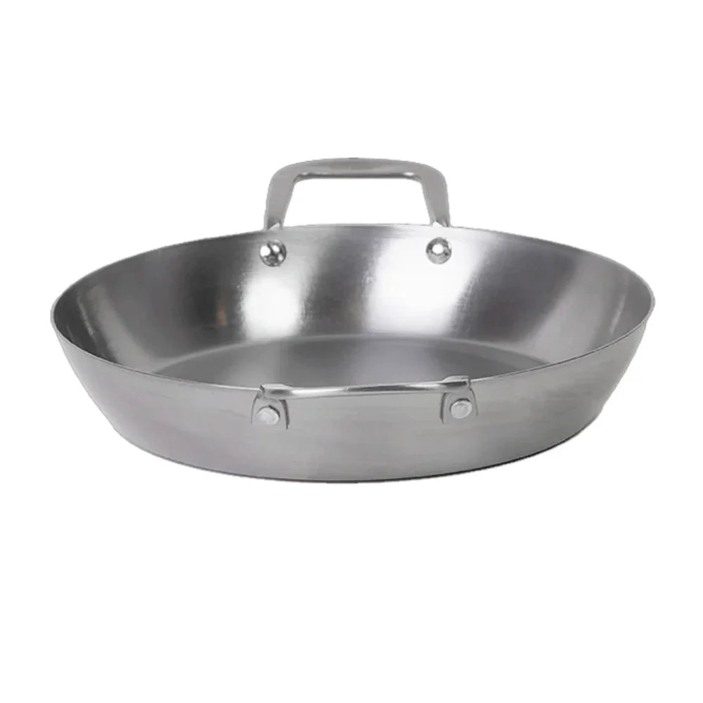 HOT WOK 30 cm Carbon Steel Paella Pan – Compatible with Gas & Induction