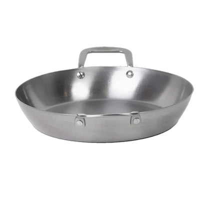 HOT WOK 30 cm Carbon Steel Paella Pan – Compatible with Gas & Induction