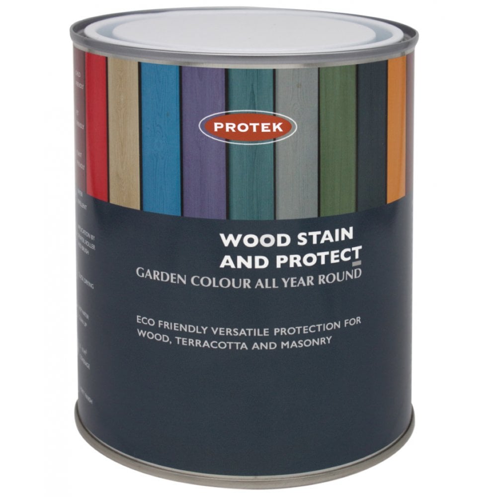 Mercia Protek Wood Stain & Protector 5L - Pale Sage