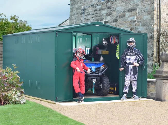 Asgard Quad Bike & ATV Storage Garage P1 - Police Preferred Specification