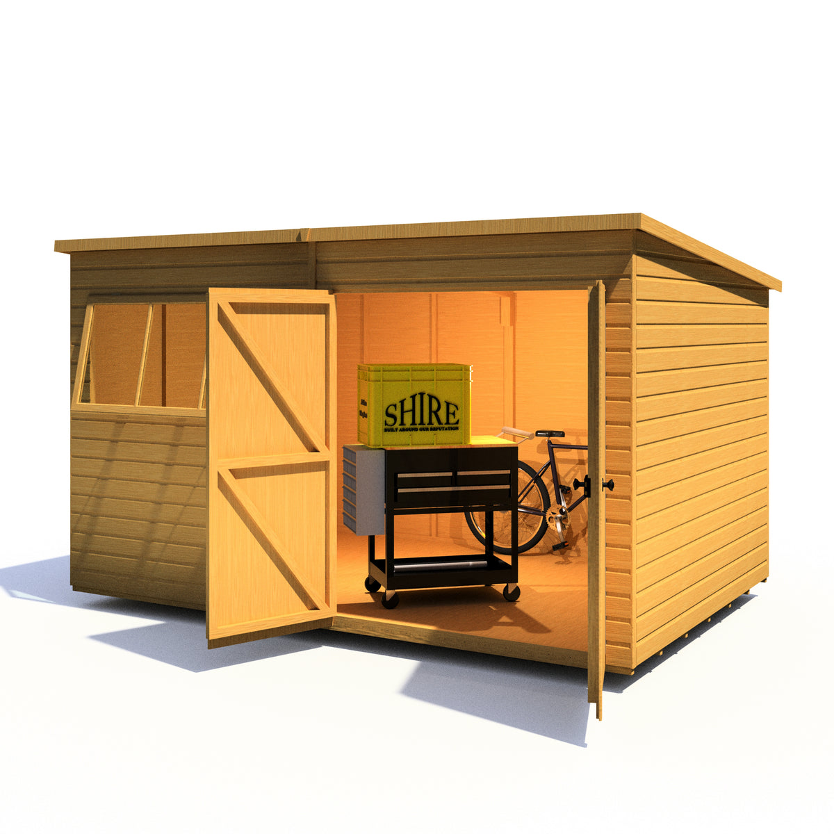 Shire Ranger 12x8 Double Door