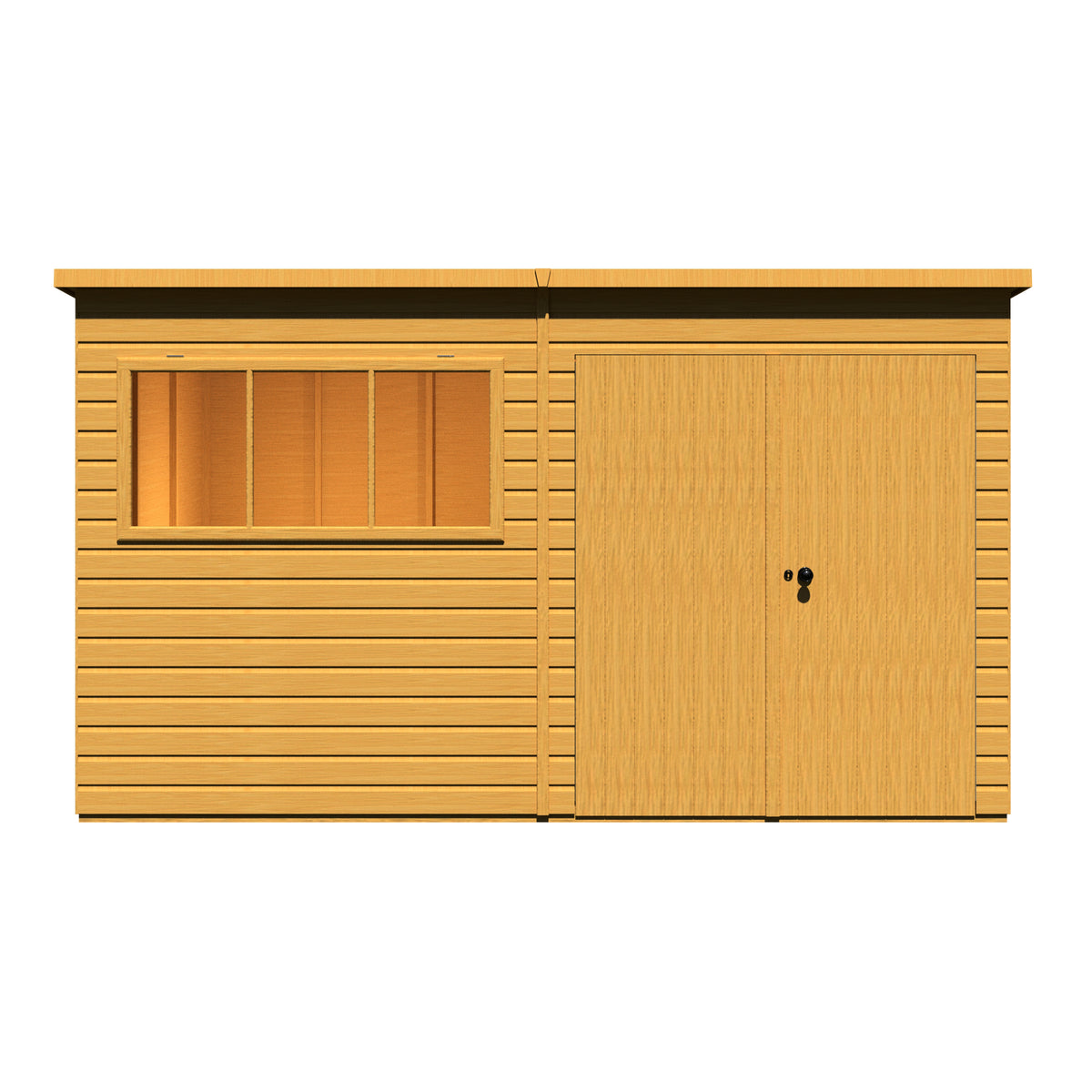 Shire Ranger 12x8 Double Door