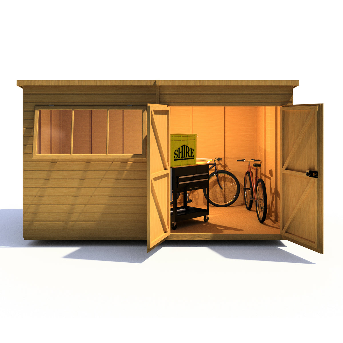 Shire Ranger 12x8 Double Door