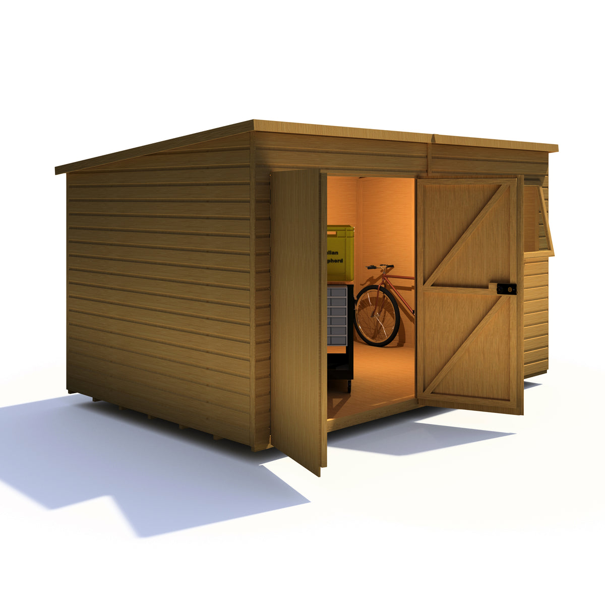 Shire Ranger 12x8 Double Door