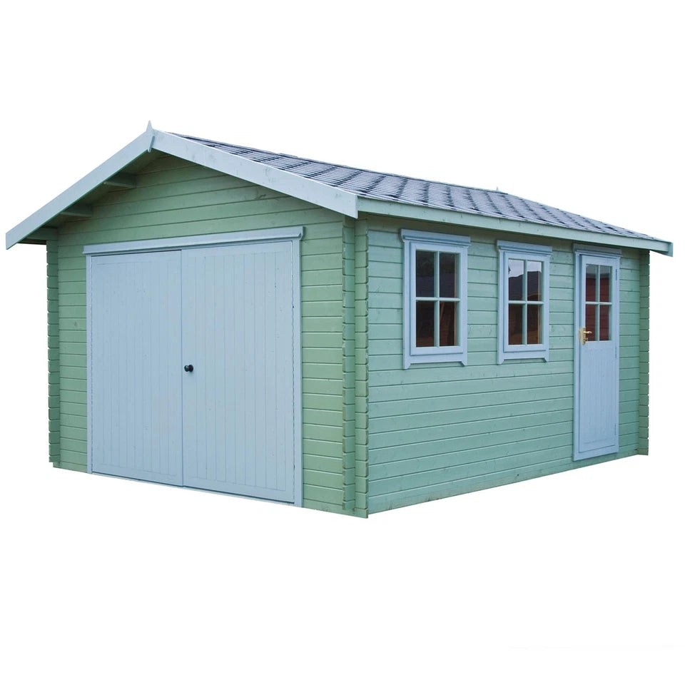 Shire Bradenham 14x17 Log Cabin (34mm - 70mm Logs)