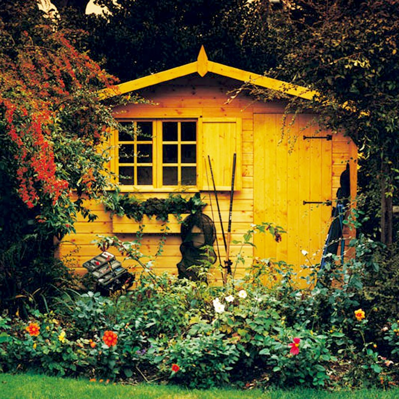Shire Security Cabin 10x10 Loglap Style C