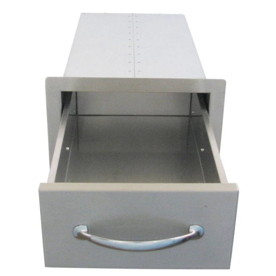 Sunstone Deep Single Drawer | Brushed 304 Stainless Steel