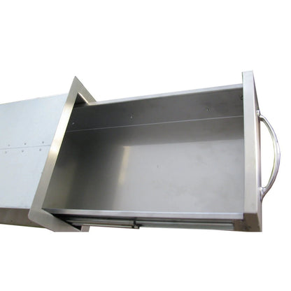 Sunstone Deep Single Drawer | Brushed 304 Stainless Steel