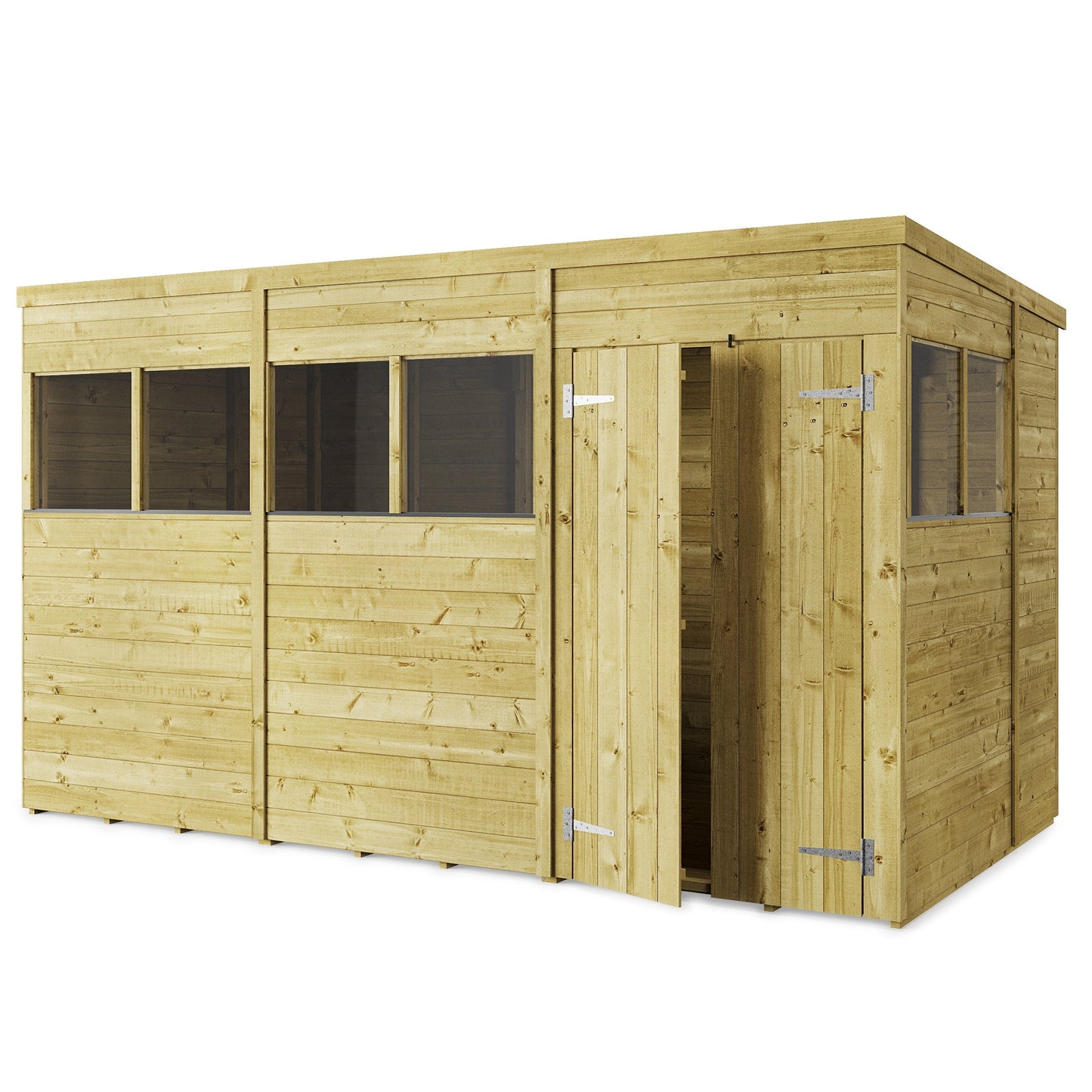 Store More Tongue and Groove Pent Shed - 12x6 Windowed