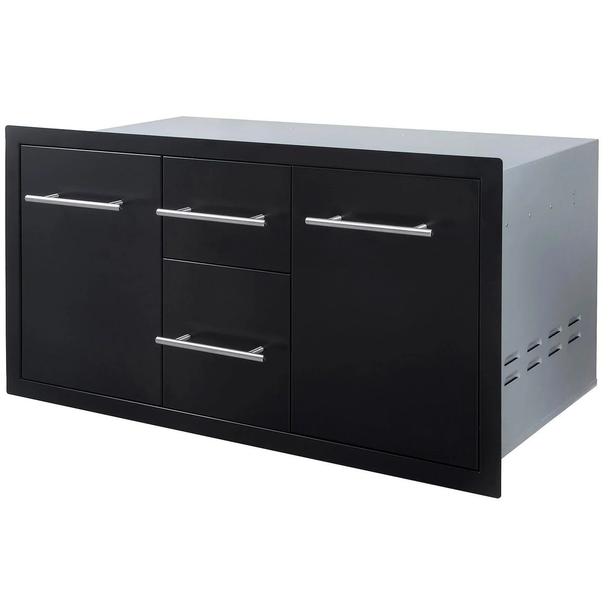 Sunstone Black Series 42” Multi Storage Combo with Plastic Bin