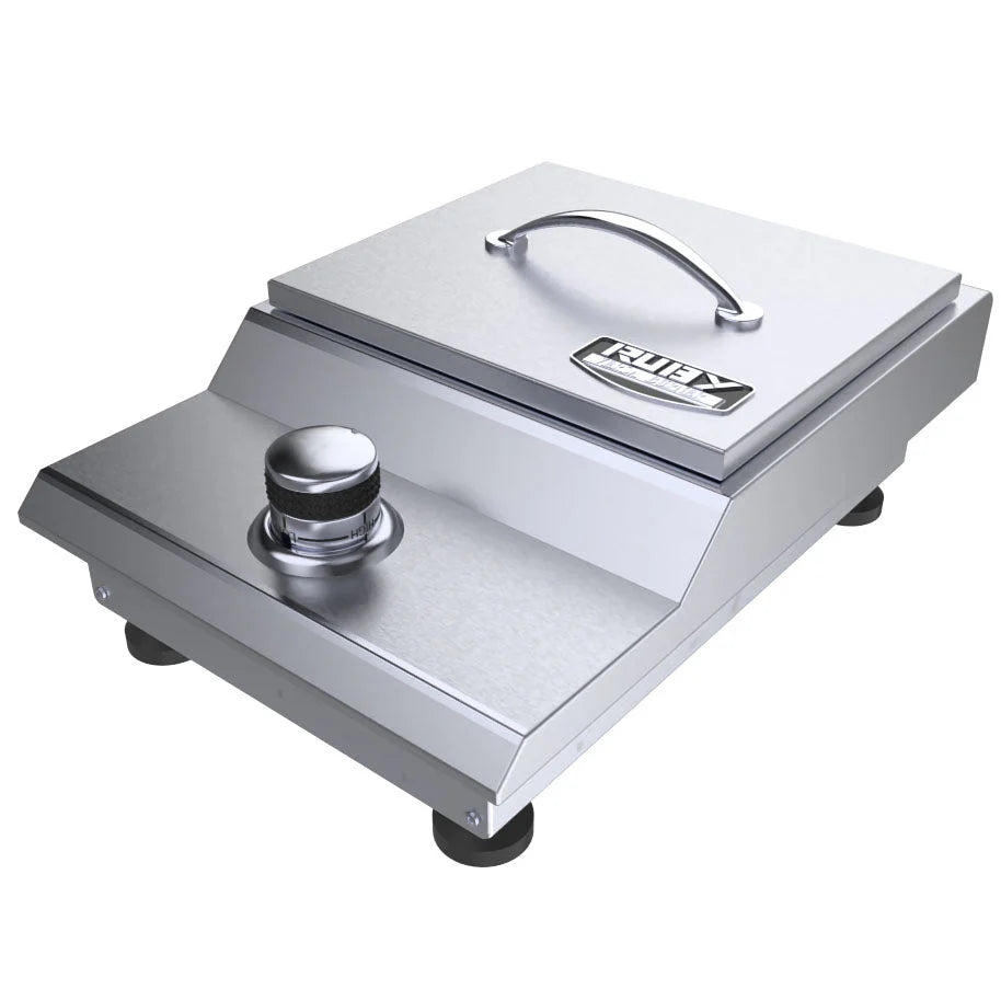 Sunstone Versa Slide-In Single Side Burner – 304 Stainless Steel Outdoor Gas Burner,