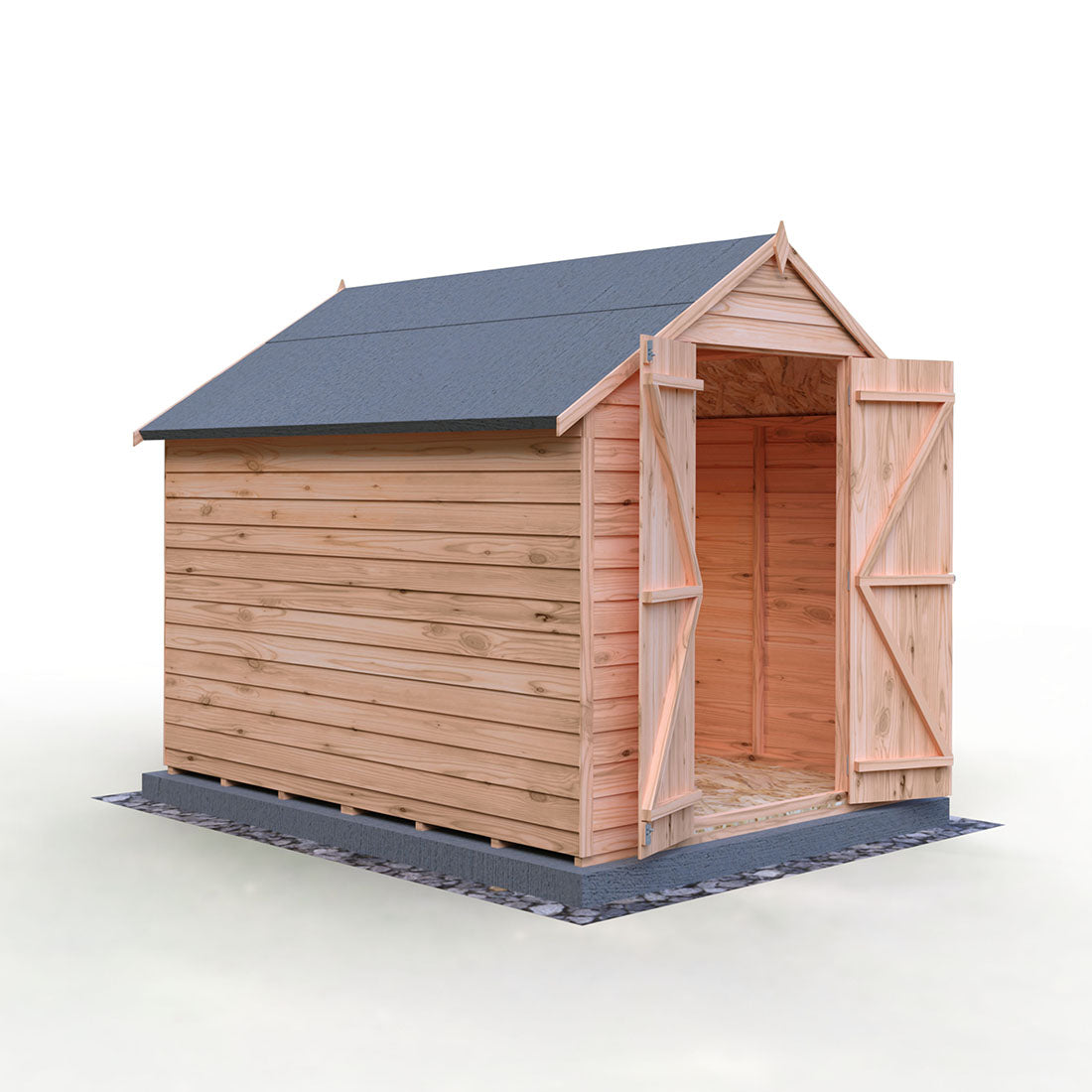 Shire Overlap 8x6 Double Door Value