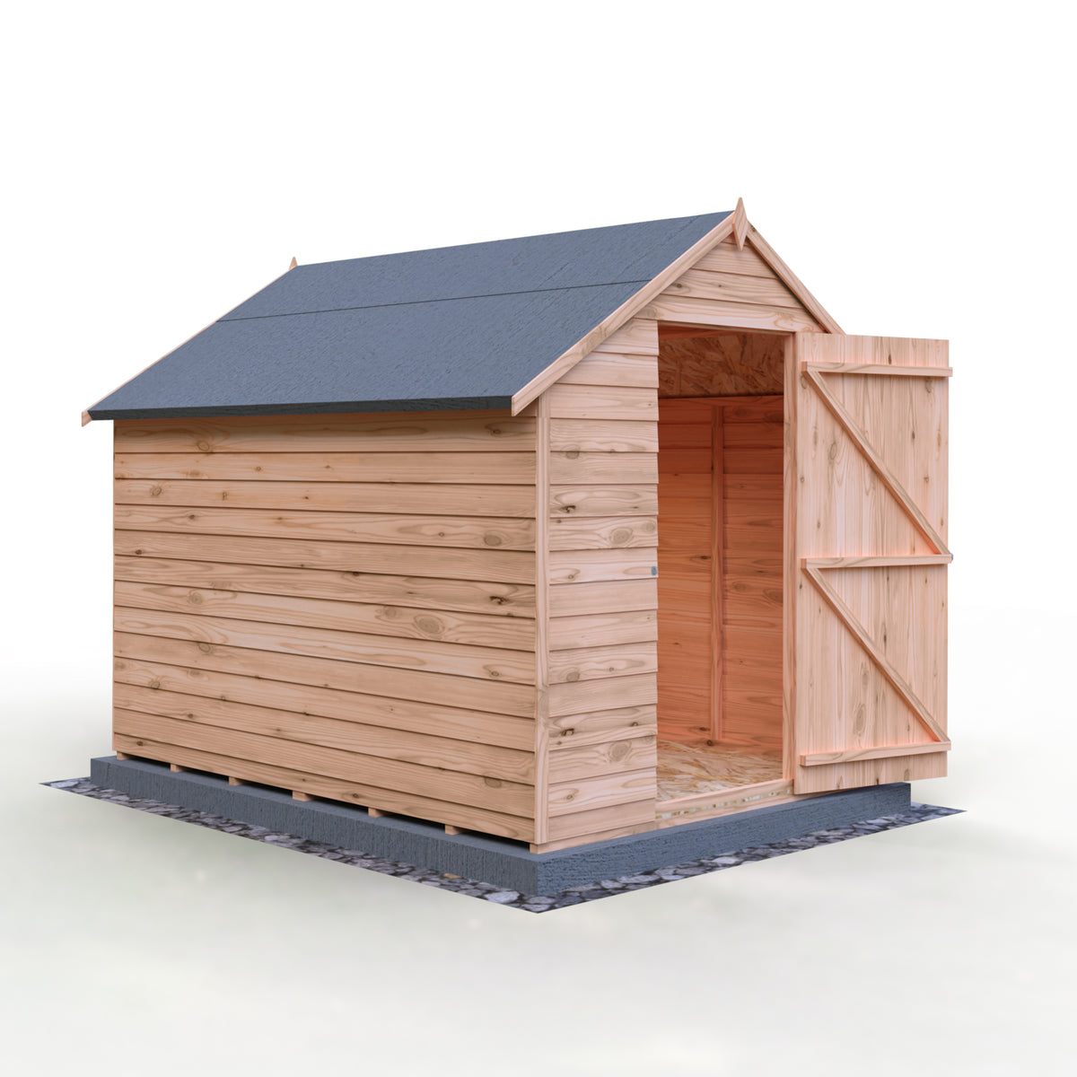 Shire Overlap 8x6 Single Door Value