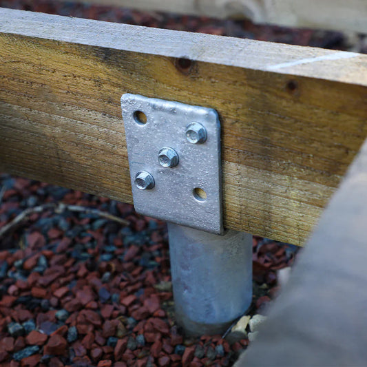Mercia 6m x 3m Elite Timber Base With Ground Screws