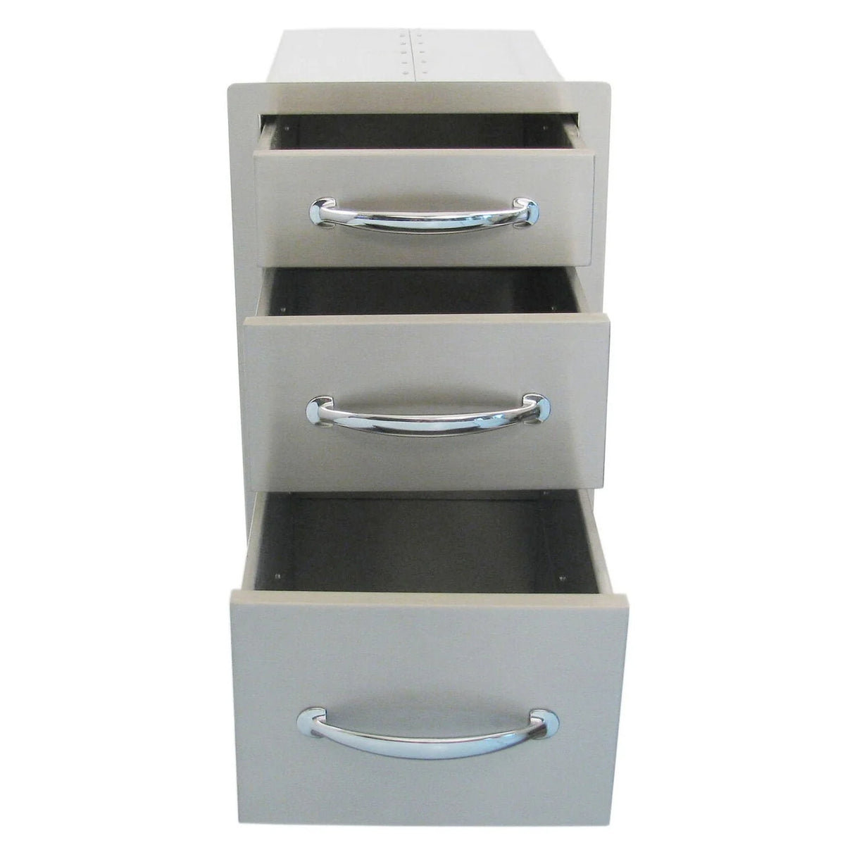 Sunstone Premium Triple Access Drawer – 304 Stainless Steel Outdoor Kitchen Storage Unit