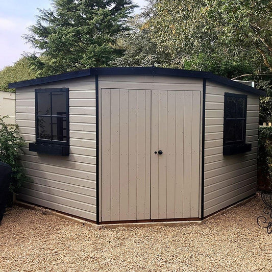 Shire Murrow 8x8 Double Door Shiplap
