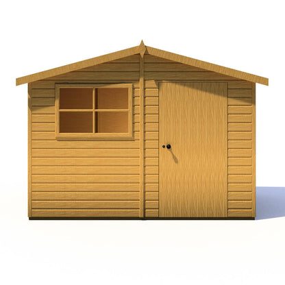 Shire Security Cabin 10x6 Loglap Style C