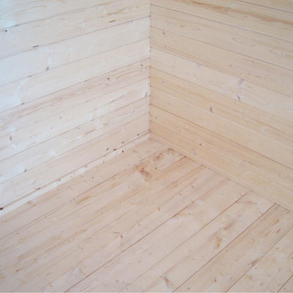 Shire Belgravia 14x12 Log Cabin (28mm - 70mm Logs)