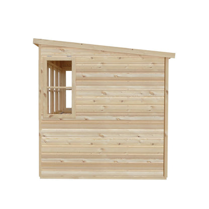 Shire Sun Pent 8x8 Single Door Loglap Style A