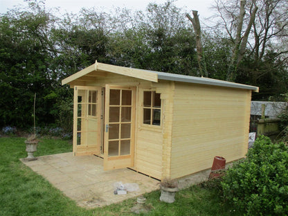 Shire Clipstone 16Gx14 Log Cabin (28mm - 70mm Logs)
