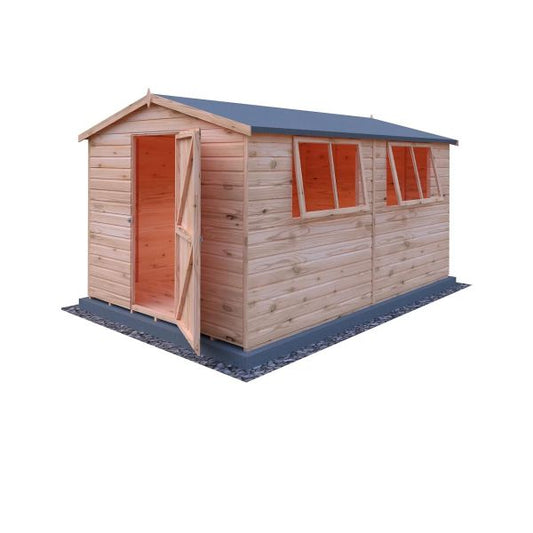 Shire Lewis 10x10 Single Door Shiplap