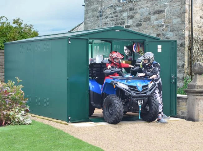 Asgard Quad Bike & ATV Storage Garage P1 - Police Preferred Specification