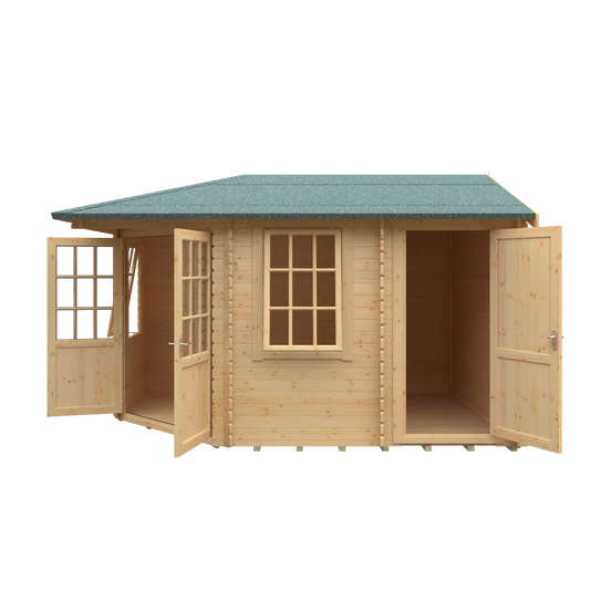 14x10w Victoria 28mm Log Cabin