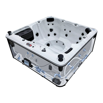 Winnipeg UV 35-Jet 5-6 Person Hot Tub