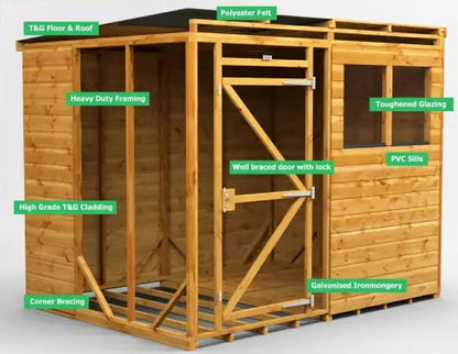 6x6 Super Pent Shiplap