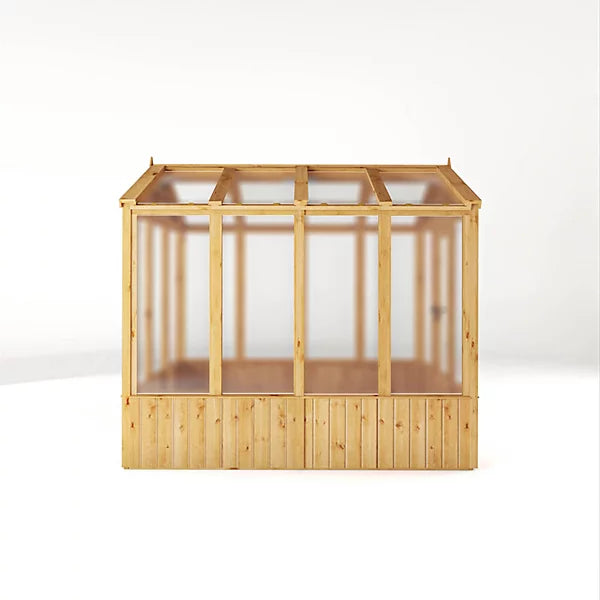 Mercia 8 x 6 Woodsman Apex Greenhouse - Polycarbonate
