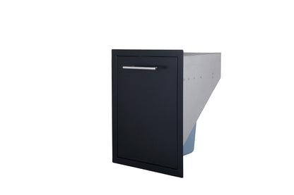 Sunstone Black Series Trash Drawer with Plastic Bin