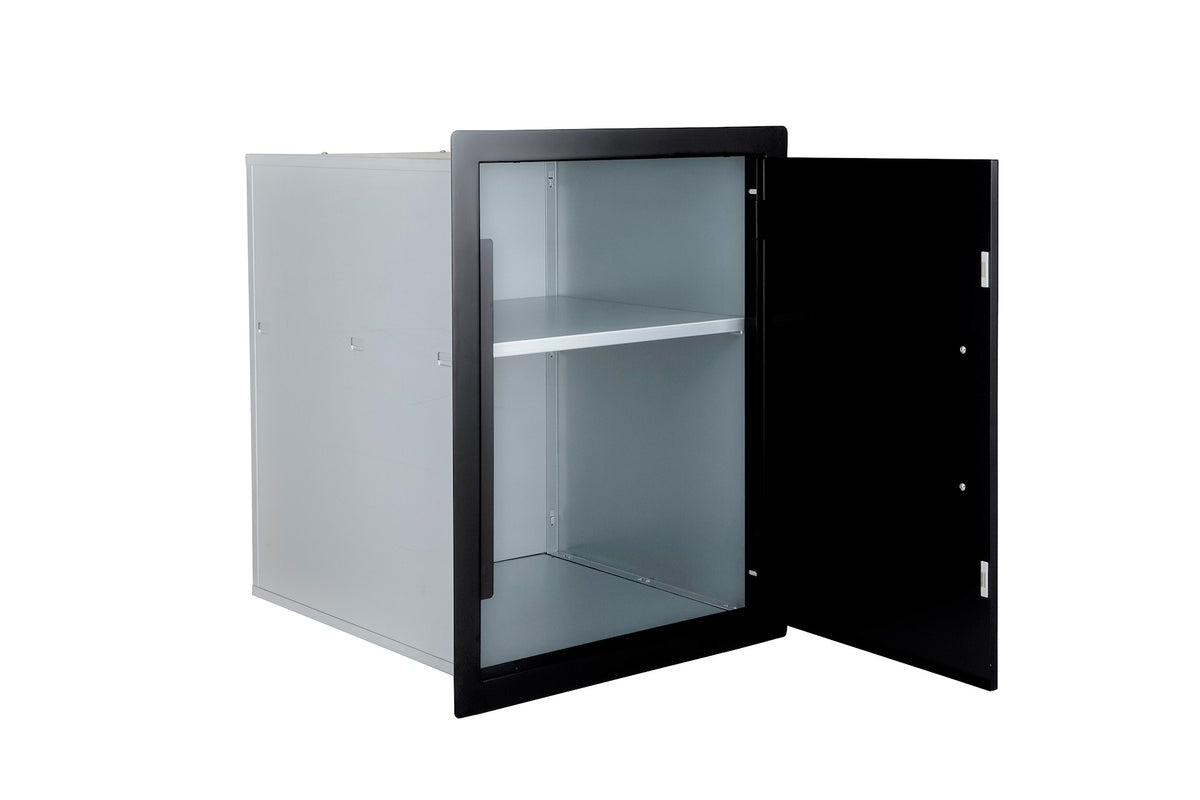 Sunstone Black Series Vertical Dry Storage Cabinet with Shelf