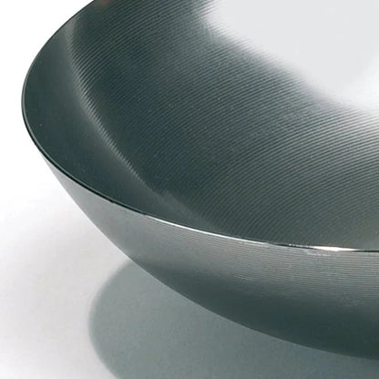HOT WOK 30 cm Carbon Steel Wok Pan – Round-Bottomed for Gas Burners